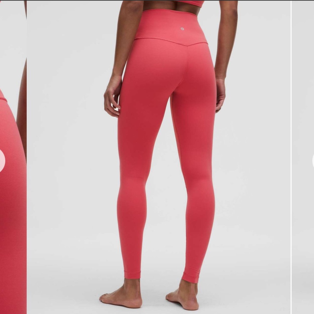 Lululemon Align High-Rise Pant 28" in Desert Red - Picture 2 of 6
